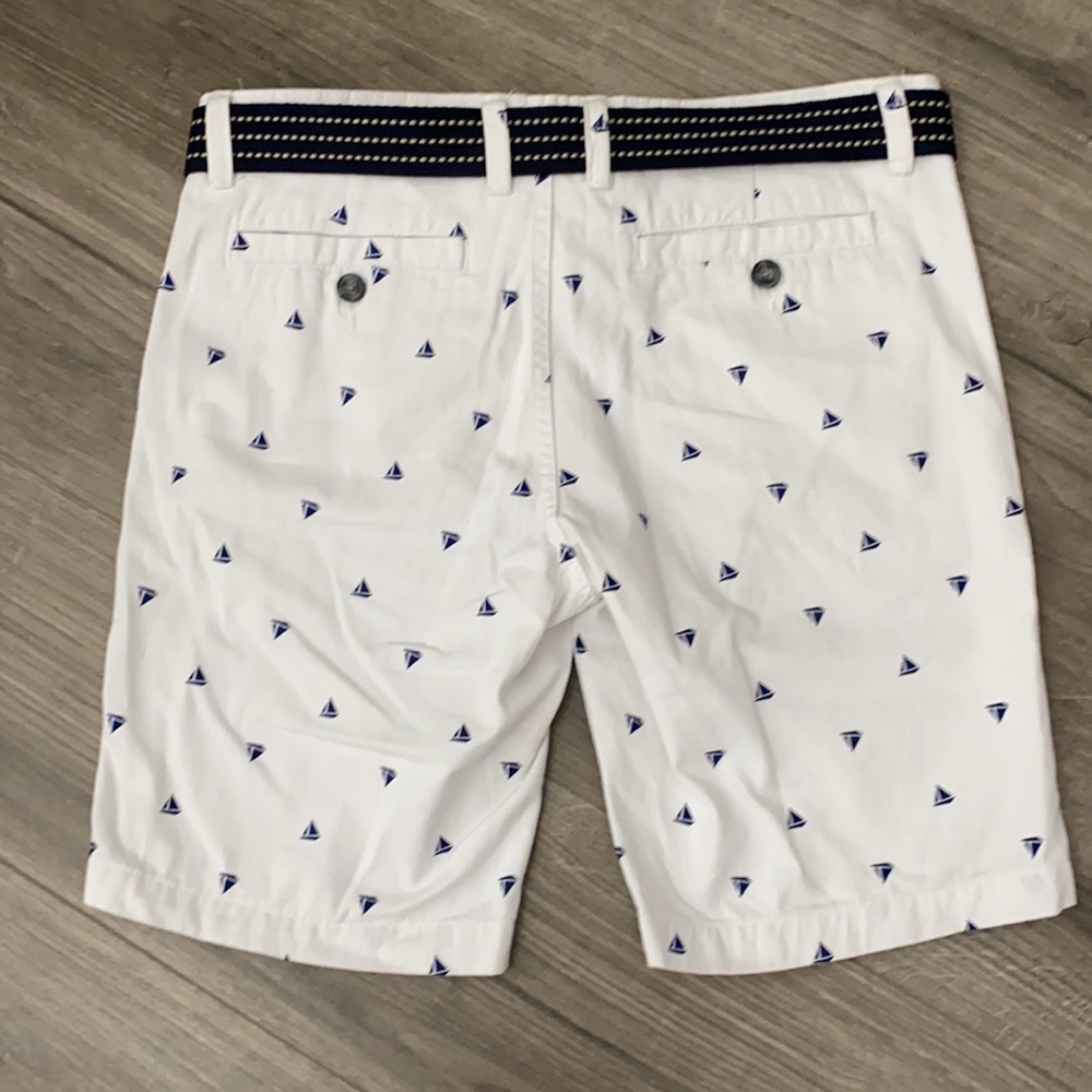 NWT Sunday Work Clothes White Nautical Shorts - Picture 2 of 7